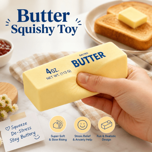 Buy Bulk Stress Free Butter Squishy Toy - Vape Wholesale Mcr