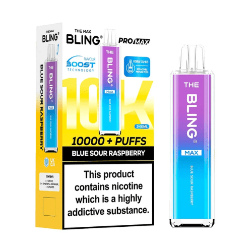 Buy Bulk The Crystal Bling Max 8000/10000 Prefilled Vape Pod Kit Box of 5 - Vape Wholesale Mcr