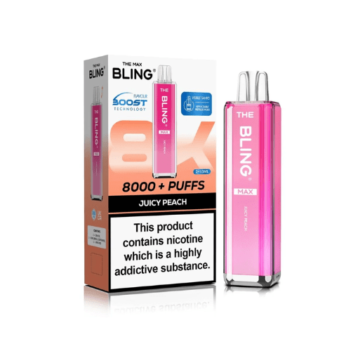 Buy Bulk The Crystal Bling Max 8000/10000 Prefilled Vape Pod Kit Box of 5 - Vape Wholesale Mcr