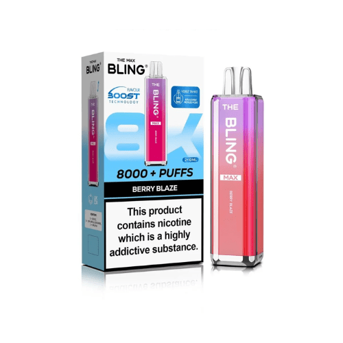Buy Bulk The Crystal Bling Max 8000/10000 Prefilled Vape Pod Kit Box of 5 - Vape Wholesale Mcr