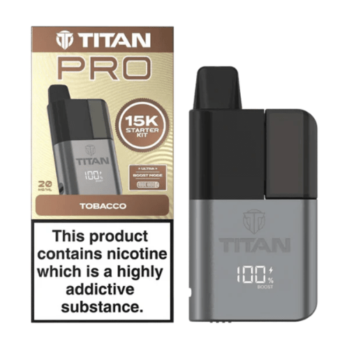 Buy Bulk Titan Pro 15K Prefilled Vape Kit - Box of 5 - Vape Wholesale Mcr