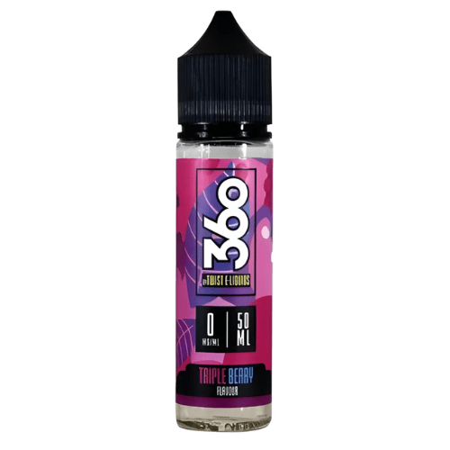 Buy Bulk Twist 360 Range 50ml Shortfill E-Liquids - Vape Wholesale Mcr