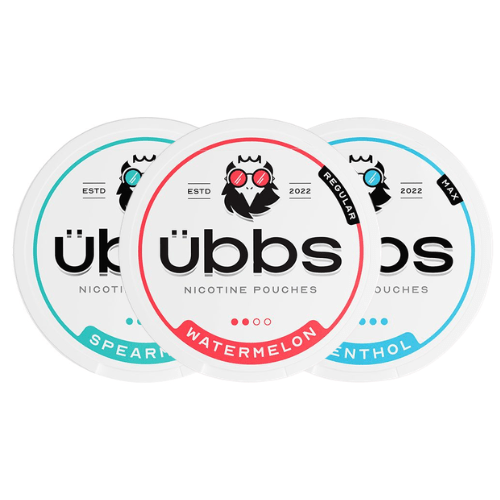 Buy Bulk ÜBBS Nicotine Pouches - Pack of 5 - Vape Wholesale Mcr