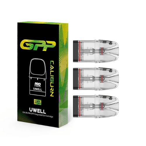 Buy Bulk Uwell Caliburn GPP Replacement Pod Cartridge (4pcs/pack) - Vape Wholesale Mcr