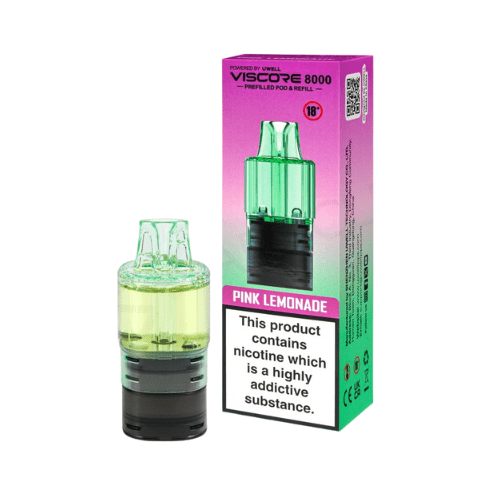 Buy Bulk Uwell Viscore 8000 Prefill Pod & Refill - Pack of 5 - Vape Wholesale Mcr