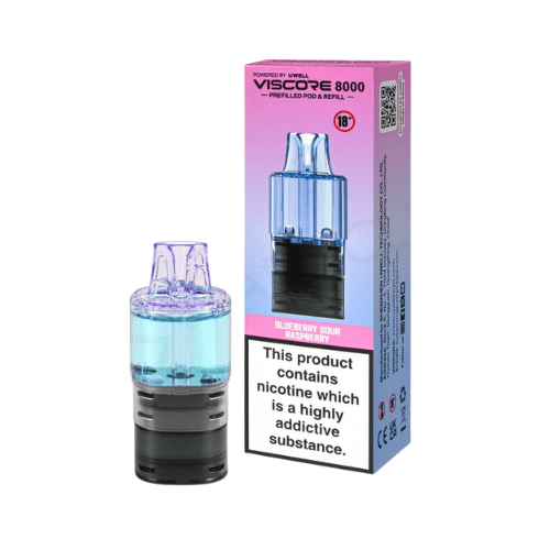 Buy Bulk Uwell Viscore 8000 Prefill Pod & Refill - Pack of 5 - Vape Wholesale Mcr
