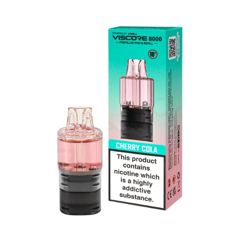 Buy Bulk Uwell Viscore 8000 Prefill Pod & Refill - Pack of 5 - Vape Wholesale Mcr