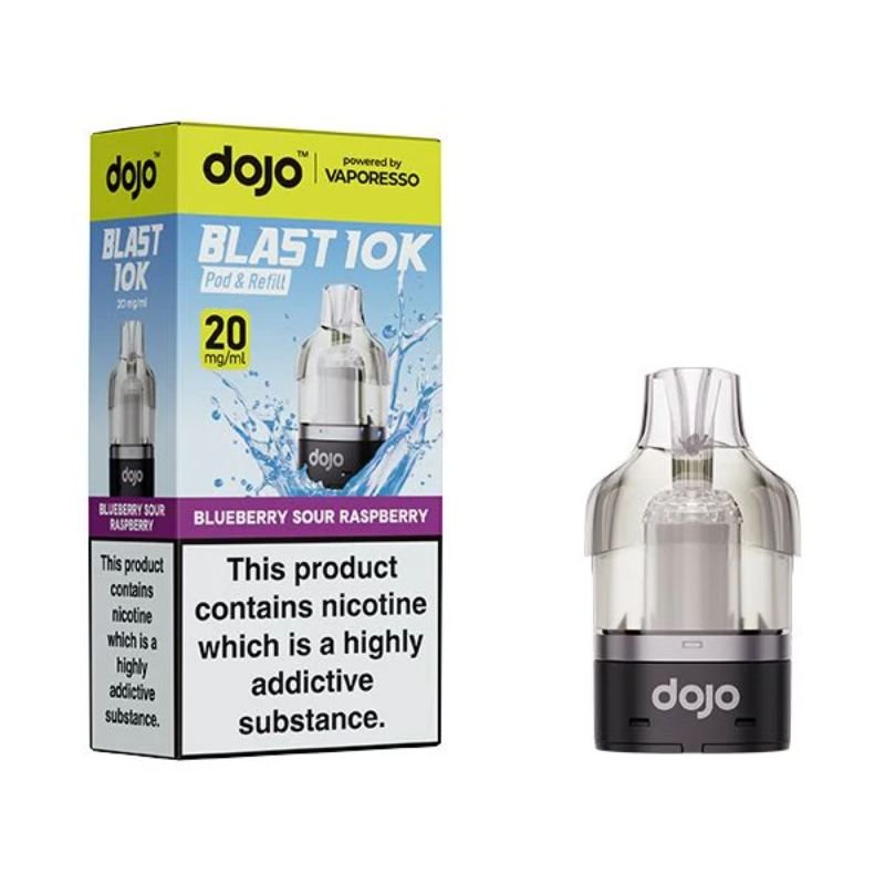 Buy Bulk Vaporesso Dojo Blast 10K Prefilled Pods - Pack of 5 (Ban Proof) - Vape Wholesale Mcr