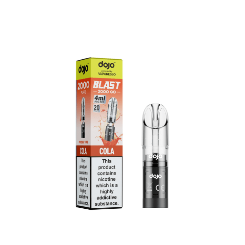 Buy Bulk Vaporesso DOJO BLAST 2000 GO Transparent POD - Pack of 5 - Vape Wholesale Mcr