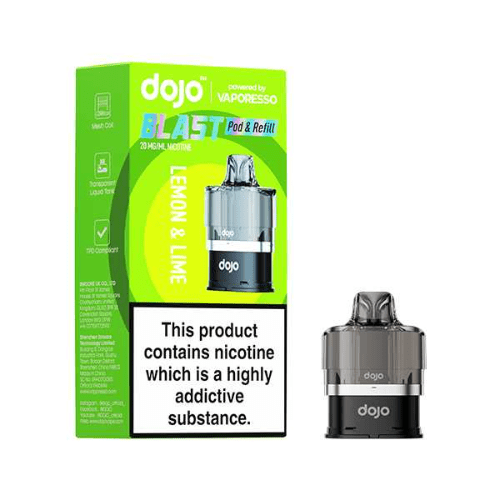 Buy Bulk Vaporesso Dojo Blast 6000 Prefilled Replacement Pods 20mg - Pack of 5 - Vape Wholesale Mcr
