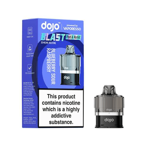 Buy Bulk Vaporesso Dojo Blast 6000 Prefilled Replacement Pods 20mg - Pack of 5 - Vape Wholesale Mcr