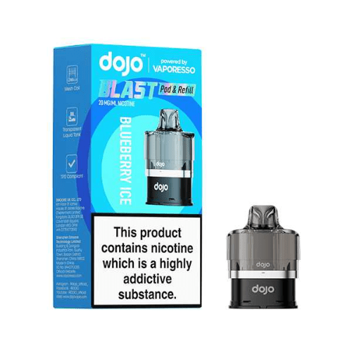 Buy Bulk Vaporesso Dojo Blast 6000 Prefilled Replacement Pods 20mg - Pack of 5 - Vape Wholesale Mcr