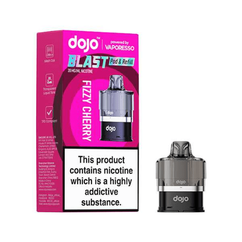 Buy Bulk Vaporesso Dojo Blast 6000 Prefilled Replacement Pods 20mg - Pack of 5 - Vape Wholesale Mcr