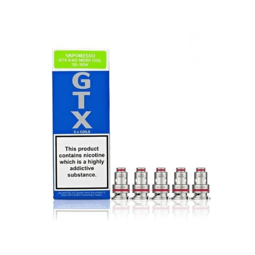 Buy Bulk VAPORESSO - GTX - COILS (5pcs/pack) - Vape Wholesale Mcr