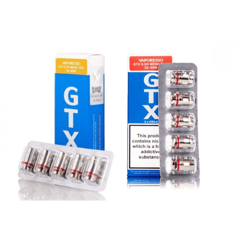 Buy Bulk VAPORESSO - GTX - COILS (5pcs/pack) - Vape Wholesale Mcr