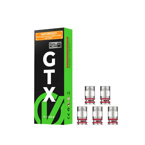 Buy Bulk VAPORESSO - GTX - COILS (5pcs/pack) - Vape Wholesale Mcr