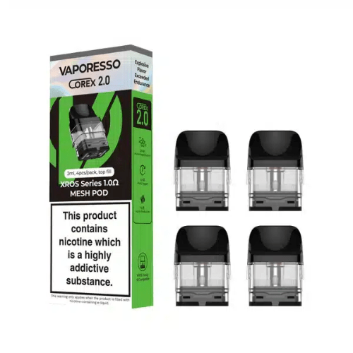Buy Bulk Vaporesso XROS series Pods Corex 2.0 pack of 4 - Vape Wholesale Mcr