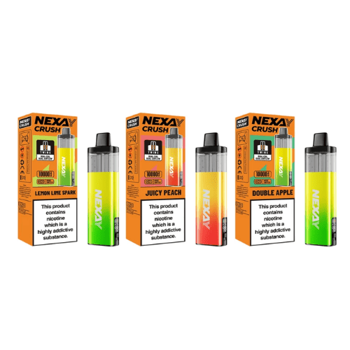 Buy Bulk Voopoo Nexay Crush 10k Prefilled Pod Kit - Pack of 5 - Vape Wholesale Mcr