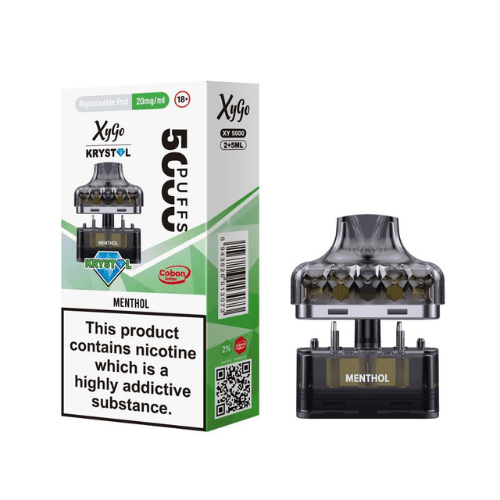Buy Bulk Xygo Krystal 5000 Prefilled Pods - Box of 5 - Vape Wholesale Mcr