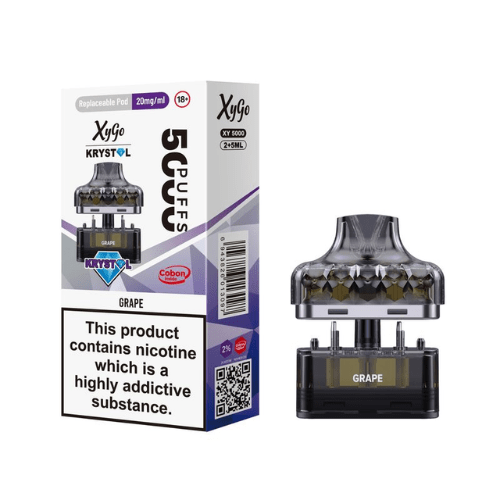 Buy Bulk Xygo Krystal 5000 Prefilled Pods - Box of 5 - Vape Wholesale Mcr
