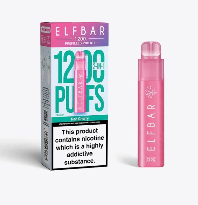 Elfbar 1200 Puffs 2 in 1 Prefilled Pod Kit - Vape Wholesale Mcr