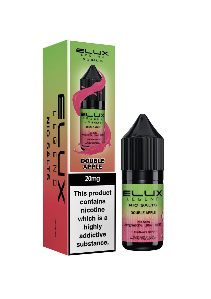 Buy Bulk Elux Nic Salts - 10ml E - liquids - Box of 10 - Vape Wholesale Mcr