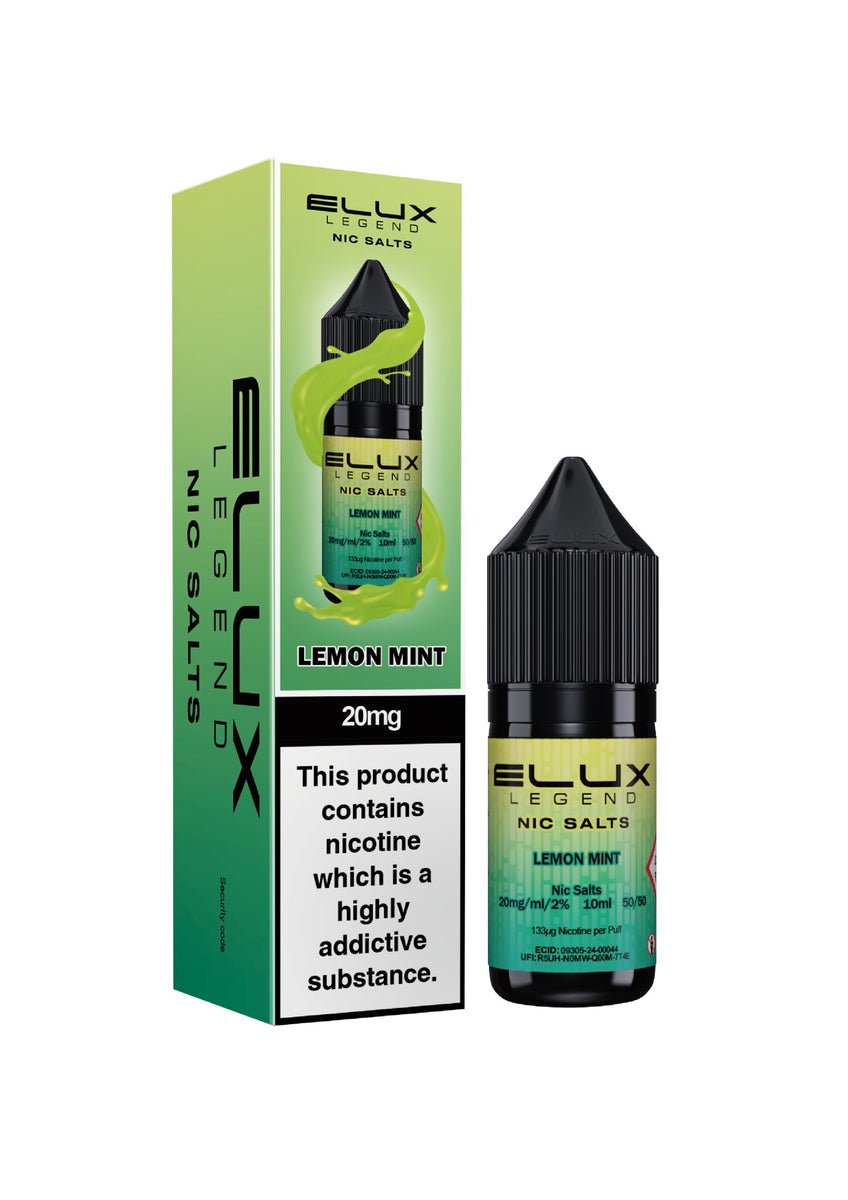 Buy Bulk Elux Nic Salts - 10ml E - liquids - Box of 10 - Vape Wholesale Mcr