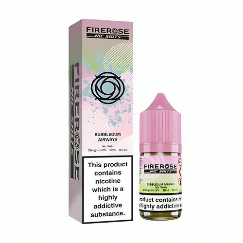 Firerose 5000 10ml Nic Salts E-liquids Box of 10 - Vape Wholesale Mcr