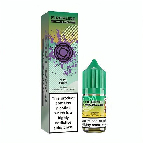 Firerose 5000 10ml Nic Salts E-liquids Box of 10 - Vape Wholesale Mcr