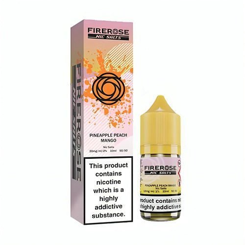 Buy Bulk Firerose 5000 10ml Nic Salts E - liquids Box of 10 - Vape Wholesale Mcr