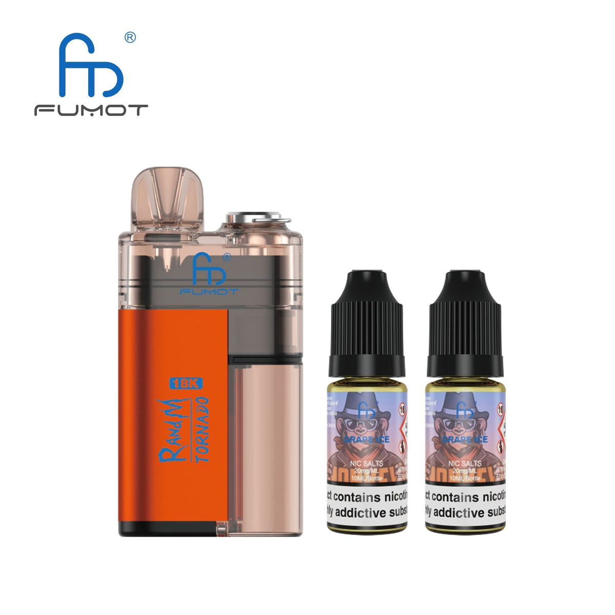 Buy Bulk Fumot RandM Tornado 18000 Disposable Vape Box of 5 - Vape Wholesale Mcr