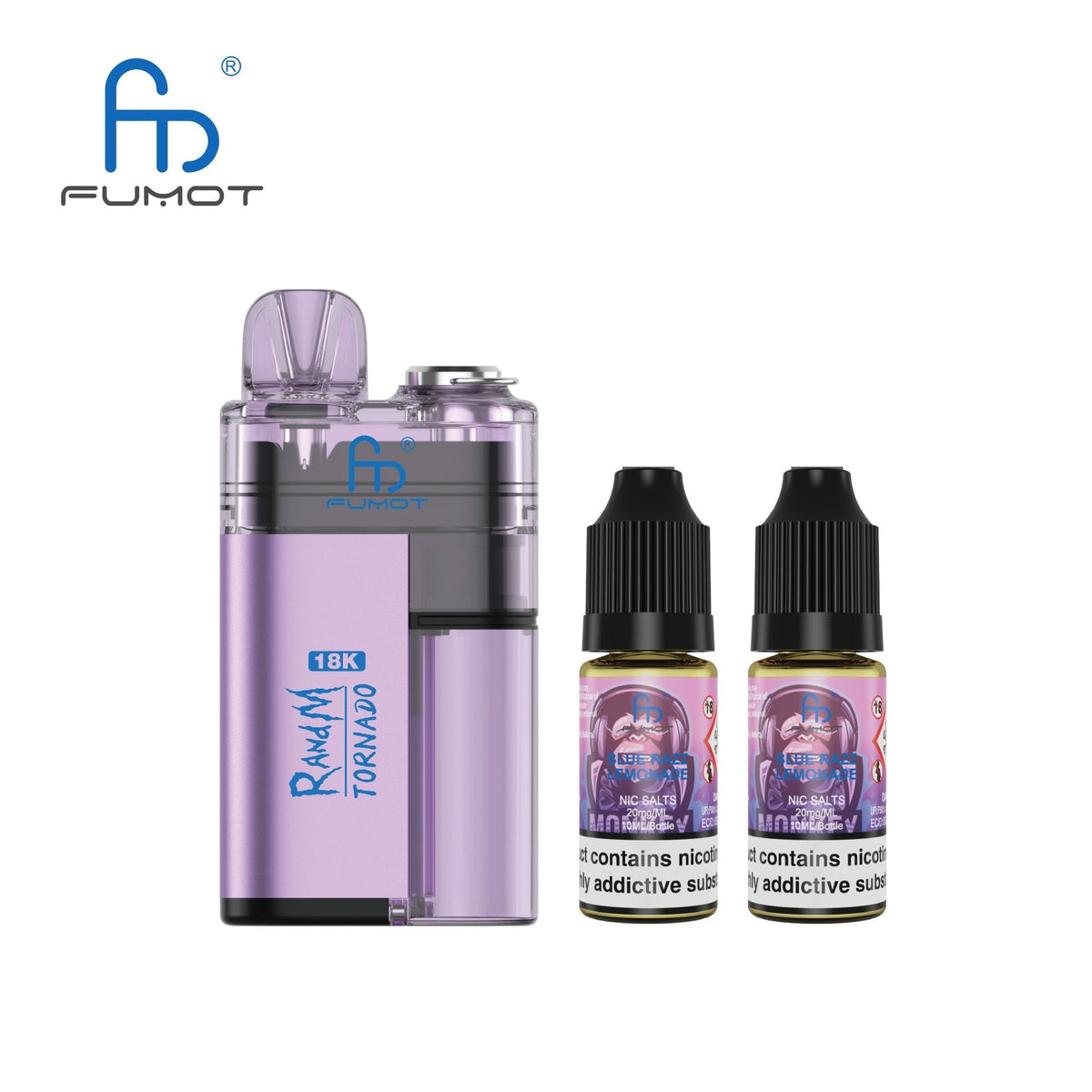 Buy Bulk Fumot RandM Tornado 18000 Disposable Vape Box of 5 - Vape Wholesale Mcr