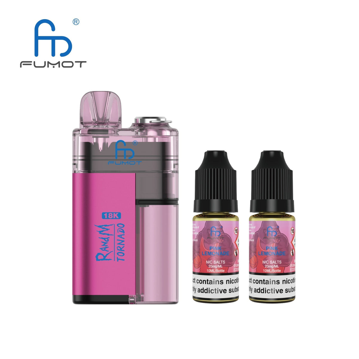 Buy Bulk Fumot RandM Tornado 18000 Disposable Vape Box of 5 - Vape Wholesale Mcr