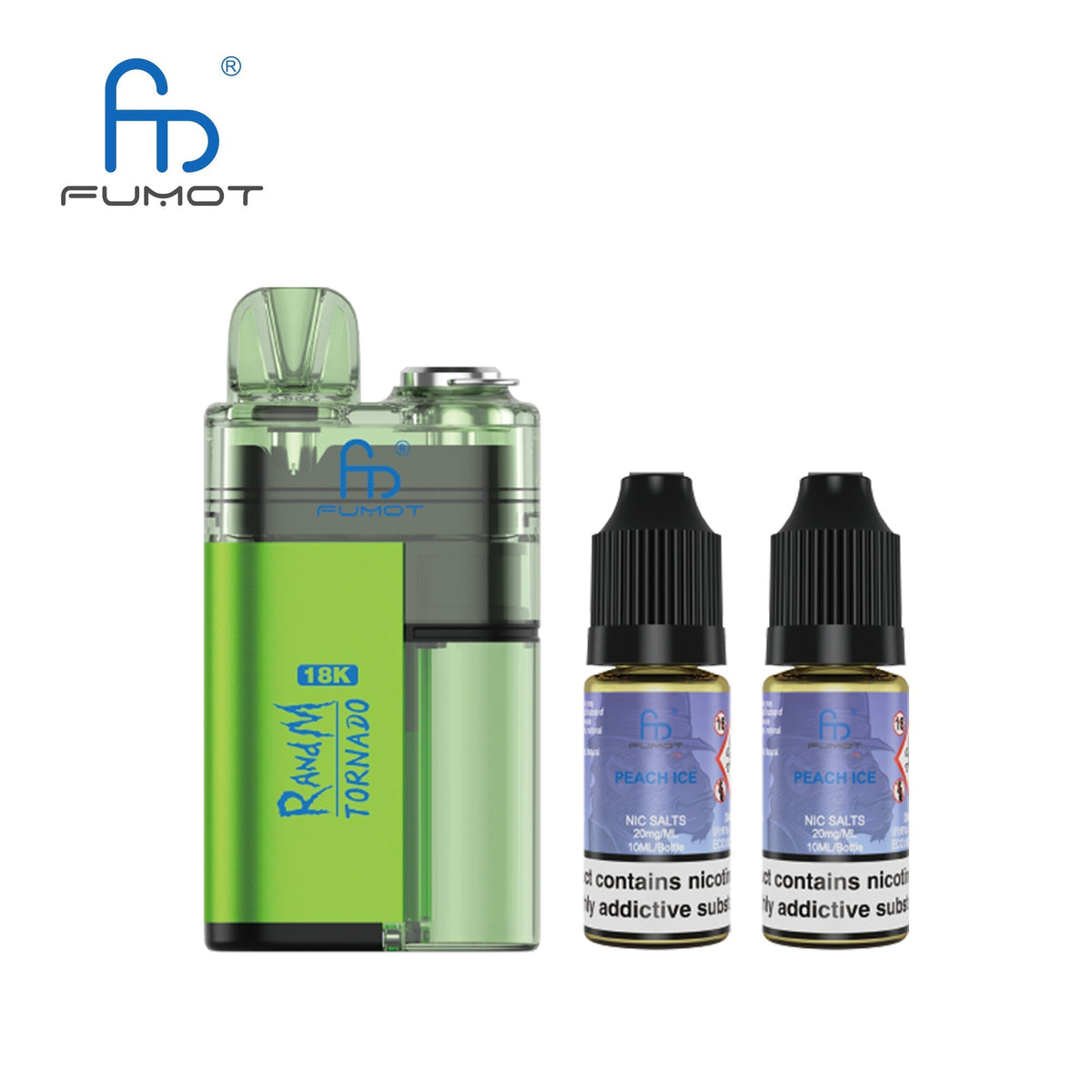Buy Bulk Fumot RandM Tornado 18000 Disposable Vape Box of 5 - Vape Wholesale Mcr