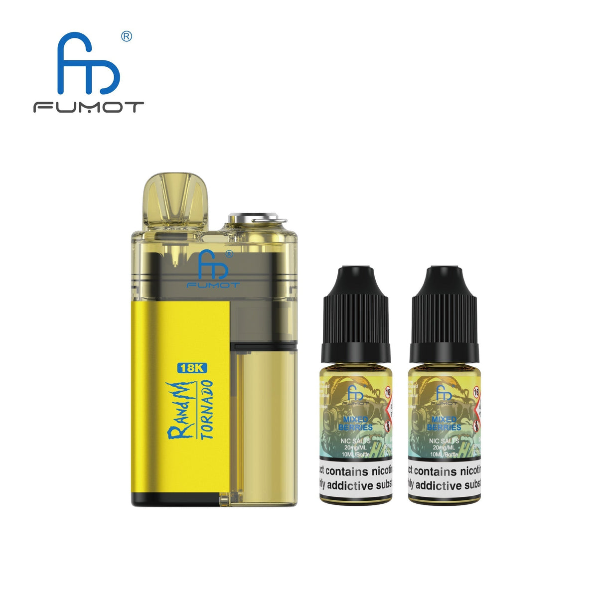 Buy Bulk Fumot RandM Tornado 18000 Disposable Vape Box of 5 - Vape Wholesale Mcr