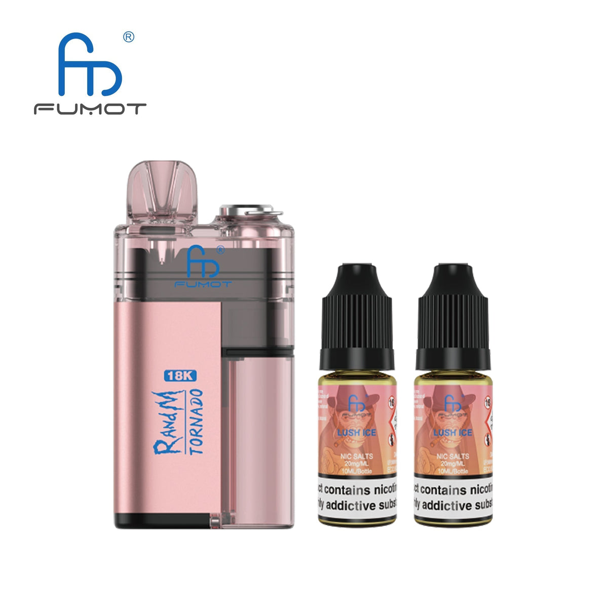 Buy Bulk Fumot RandM Tornado 18000 Disposable Vape Box of 5 - Vape Wholesale Mcr