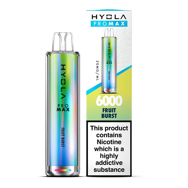Buy Bulk Hyola Pro Max 6000 Disposable Vape Box of 10 - Vape Wholesale Mcr