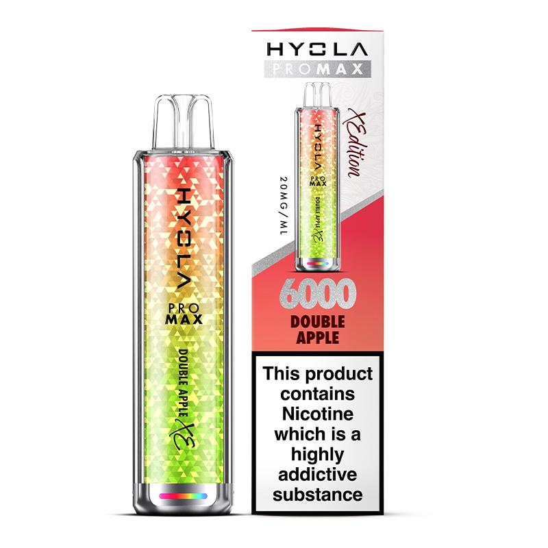 Buy Bulk Hyola Pro Max 6000 Disposable Vape Box of 10 - Vape Wholesale Mcr