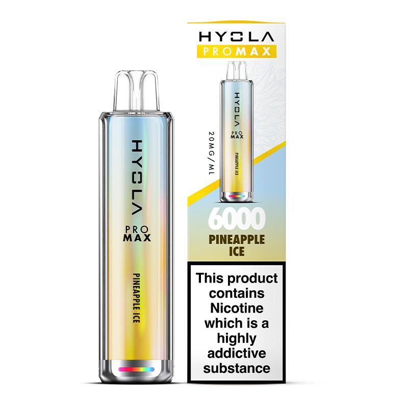 Buy Bulk Hyola Pro Max 6000 Disposable Vape Box of 10 - Vape Wholesale Mcr