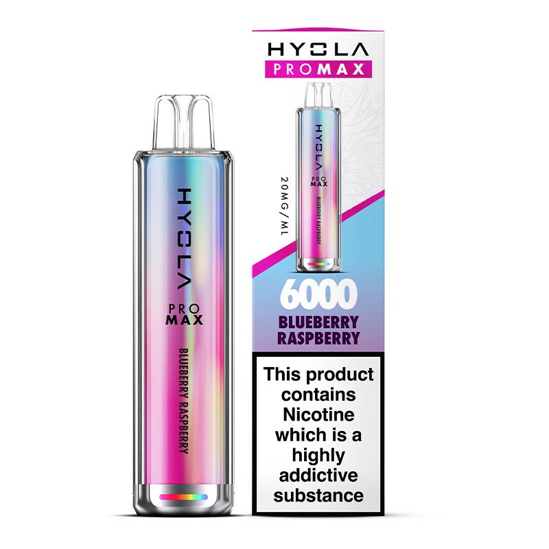 Buy Bulk Hyola Pro Max 6000 Disposable Vape Box of 10 - Vape Wholesale Mcr
