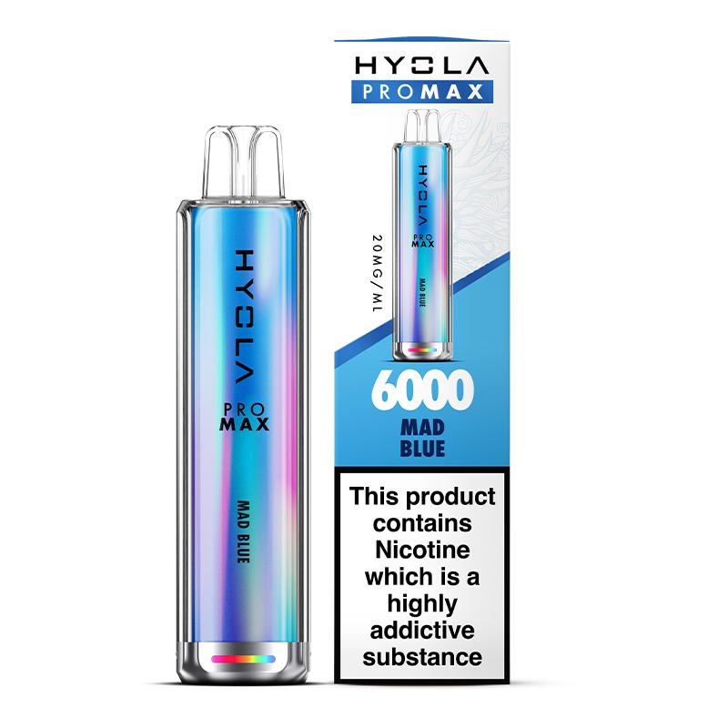 Buy Bulk Hyola Pro Max 6000 Disposable Vape Box of 10 - Vape Wholesale Mcr