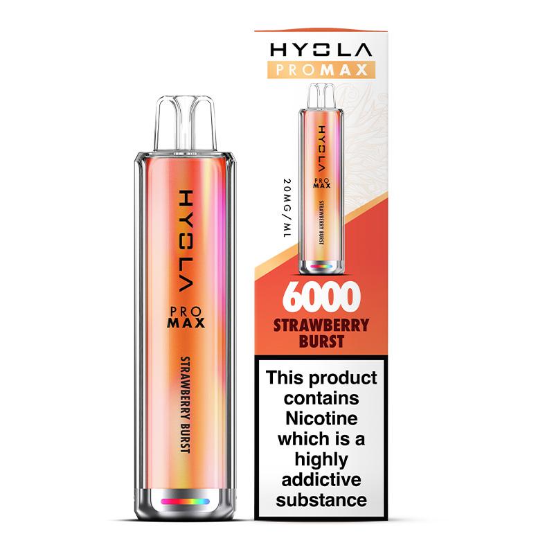 Buy Bulk Hyola Pro Max 6000 Disposable Vape Box of 10 - Vape Wholesale Mcr