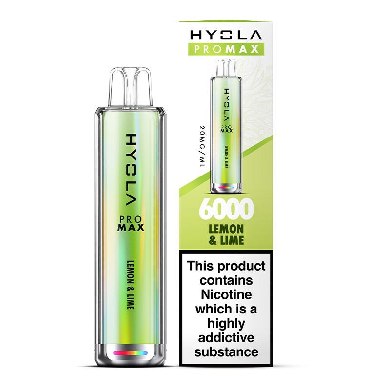 Buy Bulk Hyola Pro Max 6000 Disposable Vape Box of 10 - Vape Wholesale Mcr