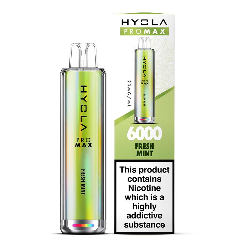 Buy Bulk Hyola Pro Max 6000 Disposable Vape Box of 10 - Vape Wholesale Mcr