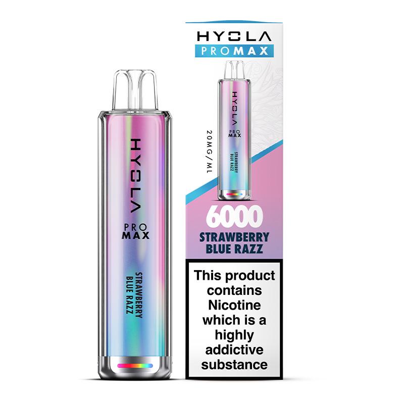Buy Bulk Hyola Pro Max 6000 Disposable Vape Box of 10 - Vape Wholesale Mcr