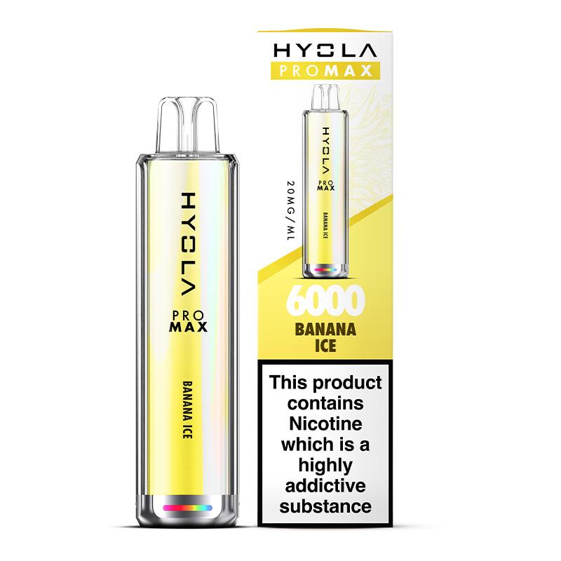 Buy Bulk Hyola Pro Max 6000 Disposable Vape Box of 10 - Vape Wholesale Mcr