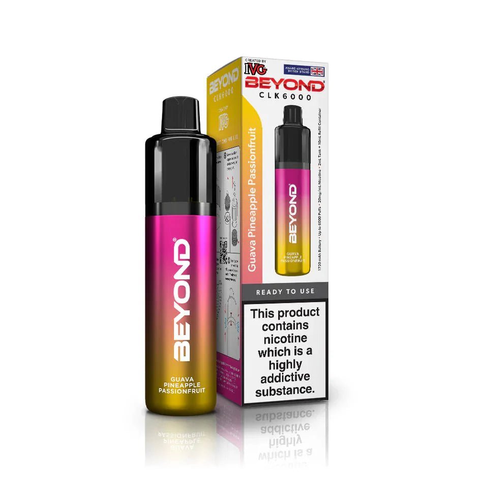 Buy Bulk IVG Beyond CLK 6000 Disposable Vape Box of 5 - Vape Wholesale Mcr