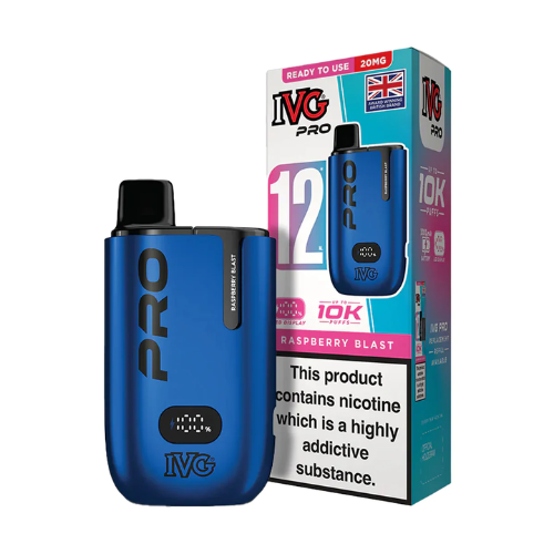 IVG Pro 12 10K Puffs prefilled Pod Kit - Pack of 5