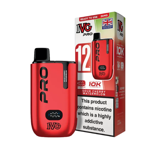 IVG Pro 12 10K Puffs prefilled Pod Kit - Pack of 5