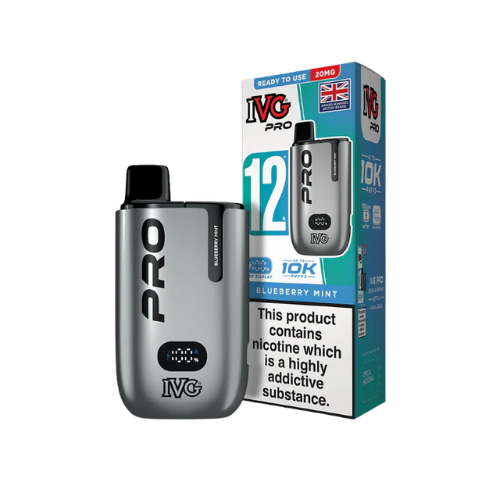 IVG Pro 12 10K Puffs prefilled Pod Kit - Pack of 5